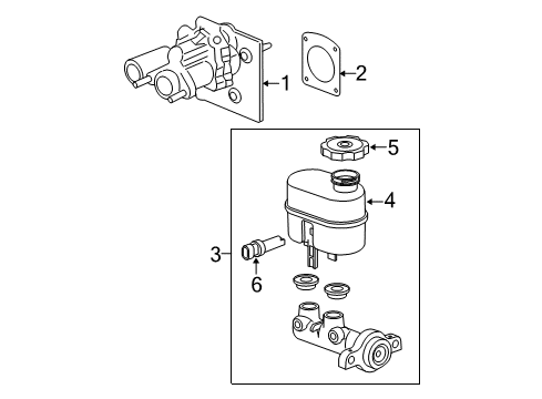 2008 GMC Sierra 3500 HD Dash Panel Components Diagram 3 - Thumbnail