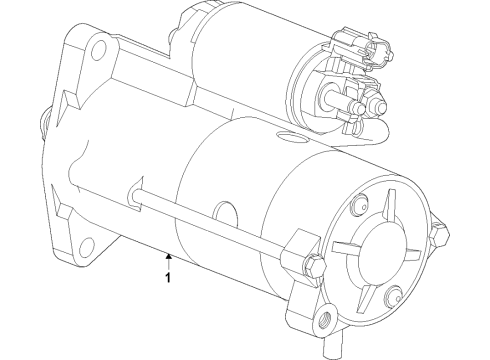 2019 Chevy Trax Starter Diagram