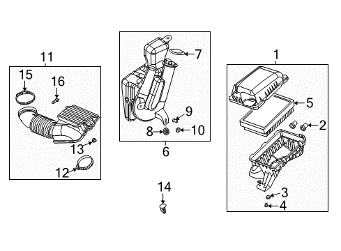 2006 Saturn Ion Air Intake Diagram 4 - Thumbnail