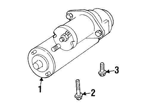 1996 Chevy Monte Carlo Starter, Electrical Diagram