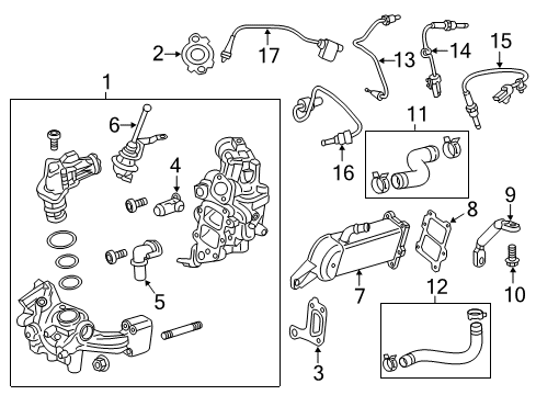 2019 Chevy Colorado EGR System, Emission Diagram