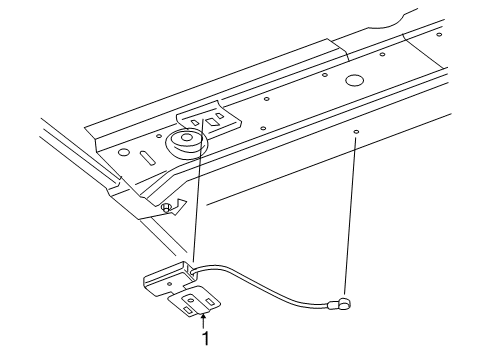 2008 Pontiac G6 Antenna & Radio Diagram 2 - Thumbnail