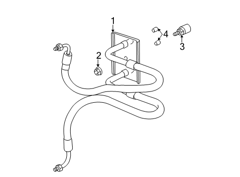 2001 Saturn LW200 Trans Oil Cooler Lines Diagram