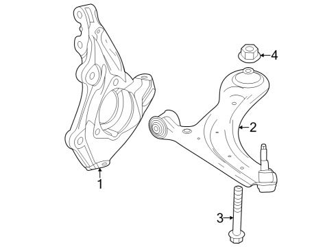 2024 Chevy Trax Front Suspension Components Diagram