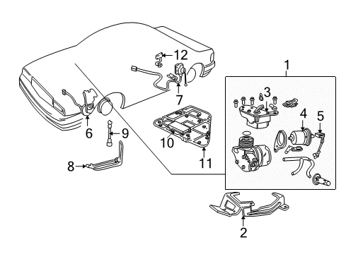 2001 Cadillac Seville LINK Diagram for 25678326