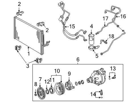 1997 Chevy Venture Air Conditioner Diagram 1 - Thumbnail