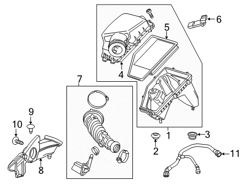 2017 Chevy Malibu Air Intake Diagram 1 - Thumbnail