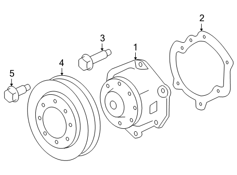 2011 GMC Terrain Cooling System, Radiator, Water Pump, Cooling Fan Diagram 2 - Thumbnail