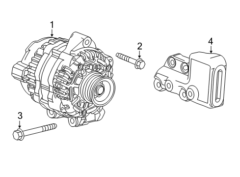 2015 Chevy Spark EV Alternator Diagram