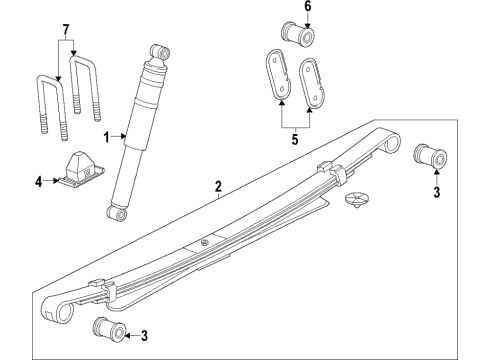 2018 Chevy Colorado Rear Suspension Diagram 1 - Thumbnail