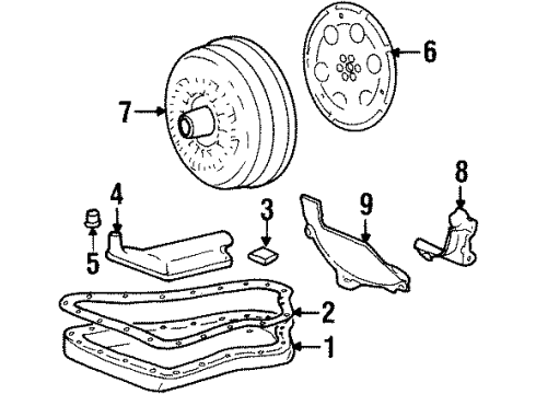 1998 Pontiac Grand Prix Transaxle Parts Diagram 1 - Thumbnail