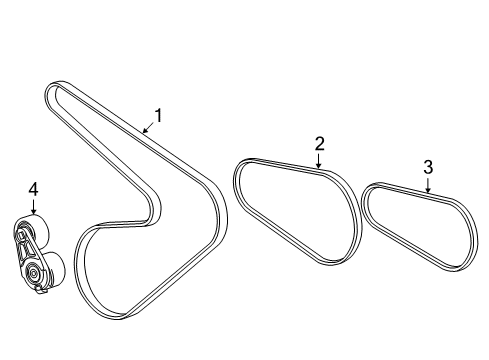 2016 Chevy Silverado 1500 Belts & Pulleys, Maintenance Diagram 2 - Thumbnail