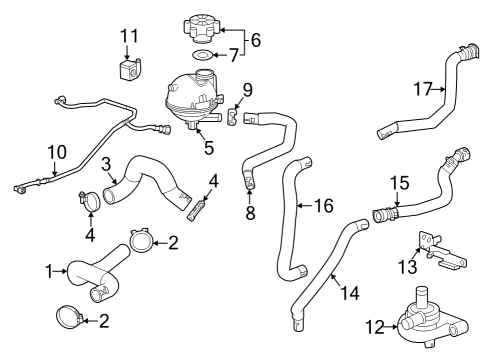 2024 Buick Encore GX Hoses, Lines & Pipes Diagram 1 - Thumbnail