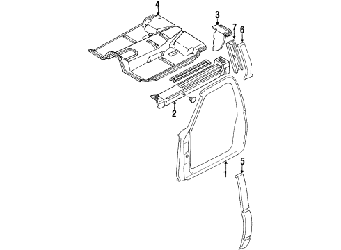 1992 Chevy K2500 Uniside Diagram 3 - Thumbnail