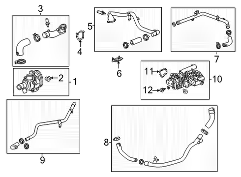 2023 Cadillac CT4 Water Pump Diagram 2 - Thumbnail