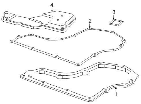 2007 Saturn Aura Transaxle Parts Diagram 1 - Thumbnail