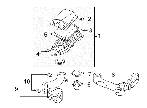 2008 Pontiac G6 Air Intake Diagram 3 - Thumbnail