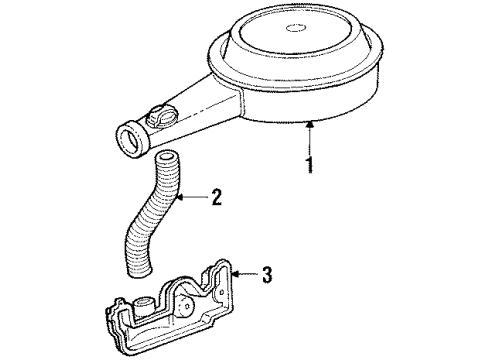 1985 Pontiac Bonneville Air Inlet Diagram