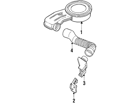 1988 Buick Century Air Intake Diagram 1 - Thumbnail