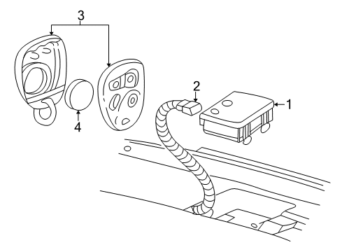 2007 Chevy Monte Carlo Electrical Components Diagram 2 - Thumbnail