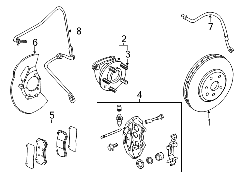 2012 Cadillac CTS Anti-Lock Brakes Diagram 12 - Thumbnail