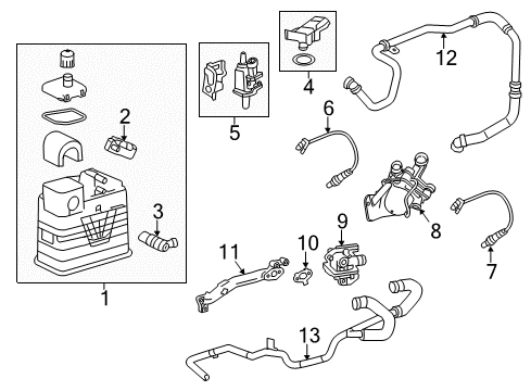 2014 Chevy Malibu A.I.R. System Diagram 1 - Thumbnail