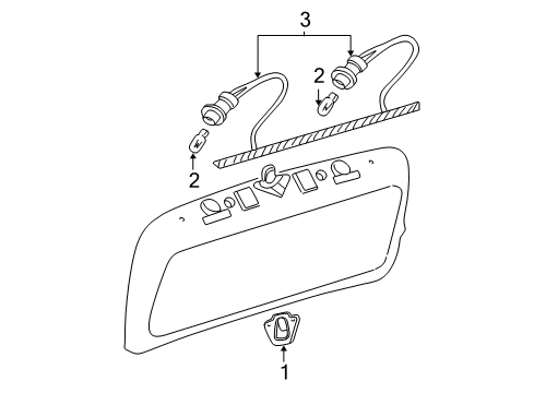 2002 Chevy Venture License Lamps Diagram