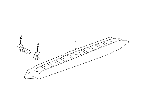 2021 Chevy Equinox High Mount Lamps Diagram