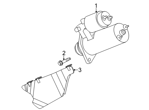 2014 Chevy Camaro Starter, Electrical Diagram 1 - Thumbnail