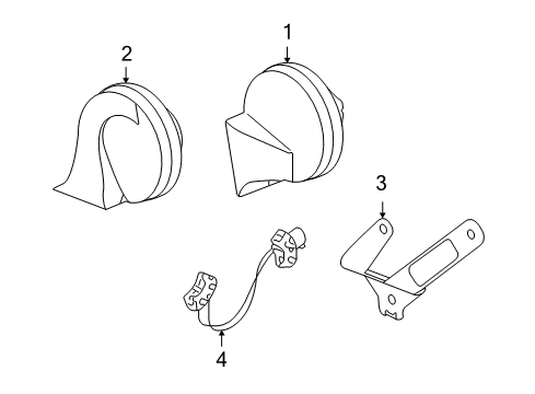 2007 Cadillac XLR Horn Diagram