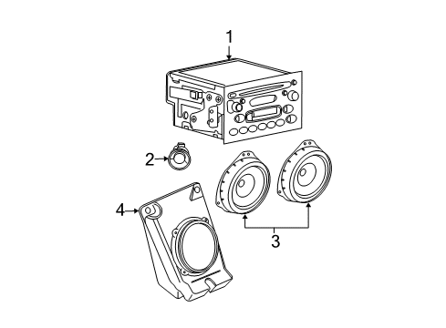 2003 Saturn Vue Sound System Diagram