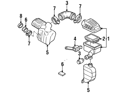 1994 Chevy Beretta Filters Diagram 2 - Thumbnail