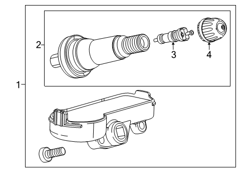 2020 Chevy Trax Tire Pressure Monitoring Diagram