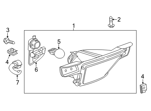 2015 Chevy Volt Bulbs Diagram 5 - Thumbnail