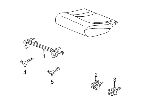 2003 Chevy Tahoe Tracks & Components Diagram 3 - Thumbnail