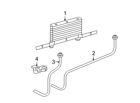 2007 Chevy Avalanche Trans Oil Cooler Diagram