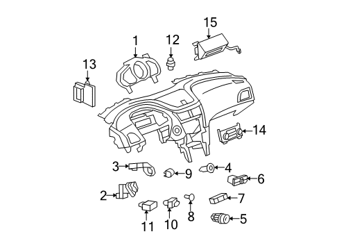 2012 Chevy Malibu Switches Diagram 1 - Thumbnail