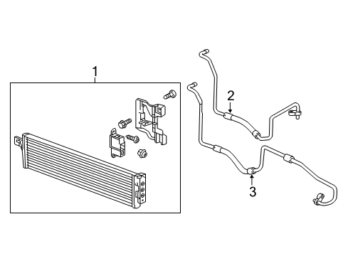 2017 Buick Envision Trans Oil Cooler Diagram