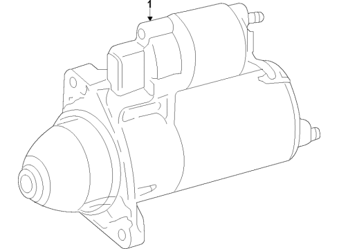 2022 GMC Terrain Starter Diagram