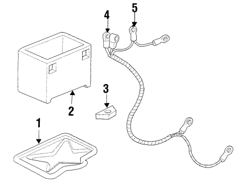 2001 Oldsmobile Intrigue Battery Diagram