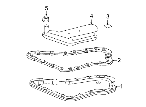 2003 Chevy Venture Automatic Transmission, Maintenance Diagram