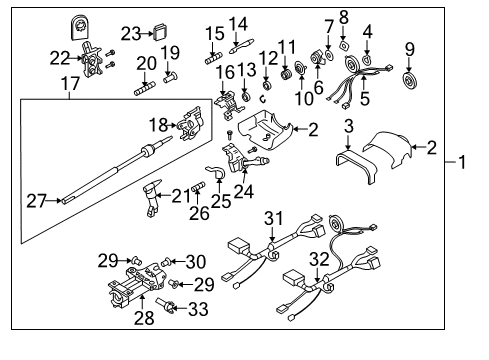 2008 Chevy Trailblazer Ignition Lock, Electrical Diagram