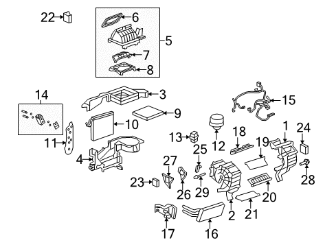 2009 Saturn Vue Valve,A/C Compressor Pressure Relief Diagram for 88972205