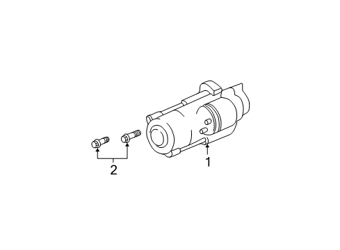 2002 Cadillac DeVille Starter, Electrical Diagram