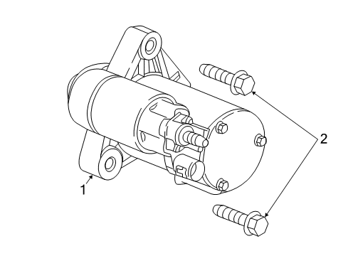 2017 Buick Envision Starter Diagram