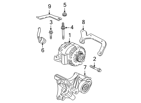 2002 Buick LeSabre Alternator Diagram