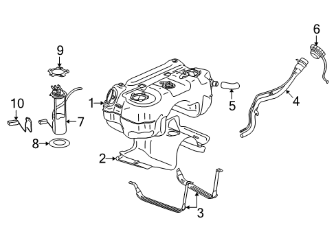 2007 Saturn Vue Fuel Supply Diagram 4 - Thumbnail