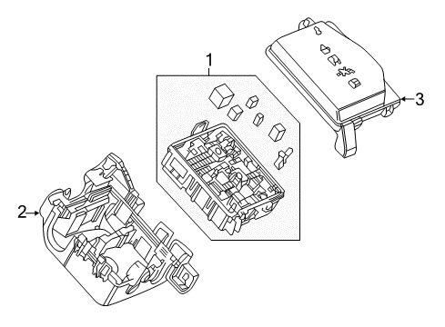 2023 Chevy Bolt EV Electrical Components Diagram 3 - Thumbnail