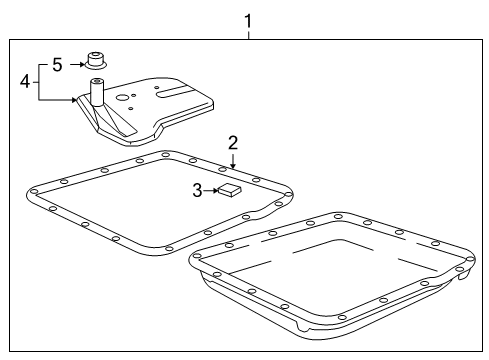 2009 Hummer H3T Transmission Diagram