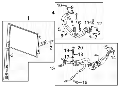 2021 Cadillac CT4 Air Conditioner Diagram 1 - Thumbnail